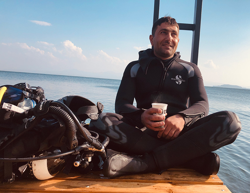Grigor Avetisyan scuba diving instructor
